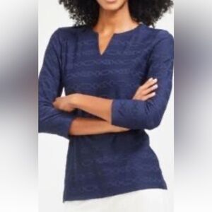 J McLaughlinWomen's Navy Crew Neck Top Sz XL